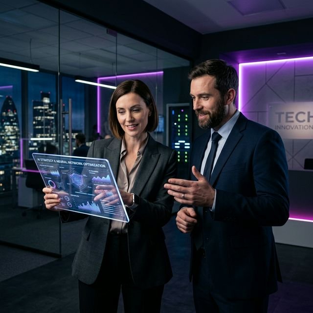 Automatisation facturation IA, échange professionnel réaliste