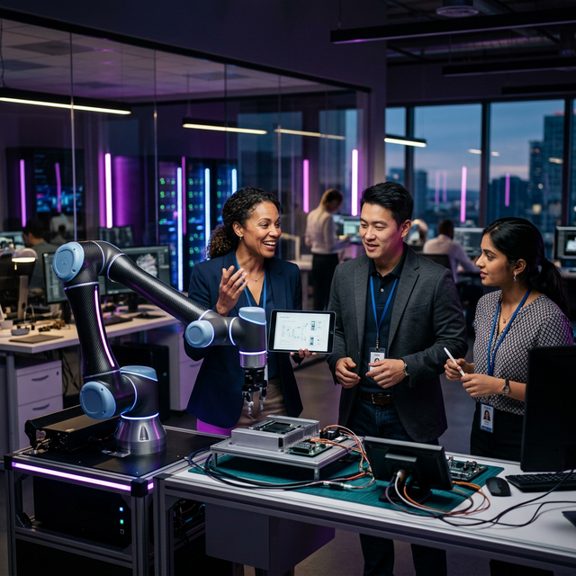 IA Physique et robotique en entreprise