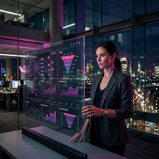 Automatisation leads productivité commerciale PME